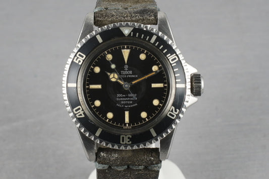 Tudor Submariner Pointed Crown Gaurd UNDERLINE  7928