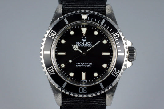 1999 Rolex Submariner 14060