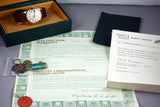 1973 Rolex 14K YG Date 1503 Linen Dial with Box and Papers