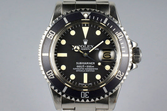 1978 Rolex Submariner 1680 with Box and Papers