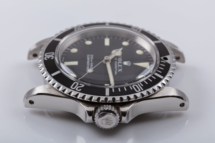 1967 Rolex Submariner Meters First Dial with Creamy "Day Glow" Lume