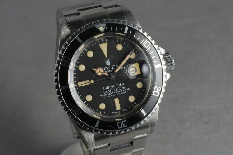 1979 Rolex Submariner 1680 with RSC Papers