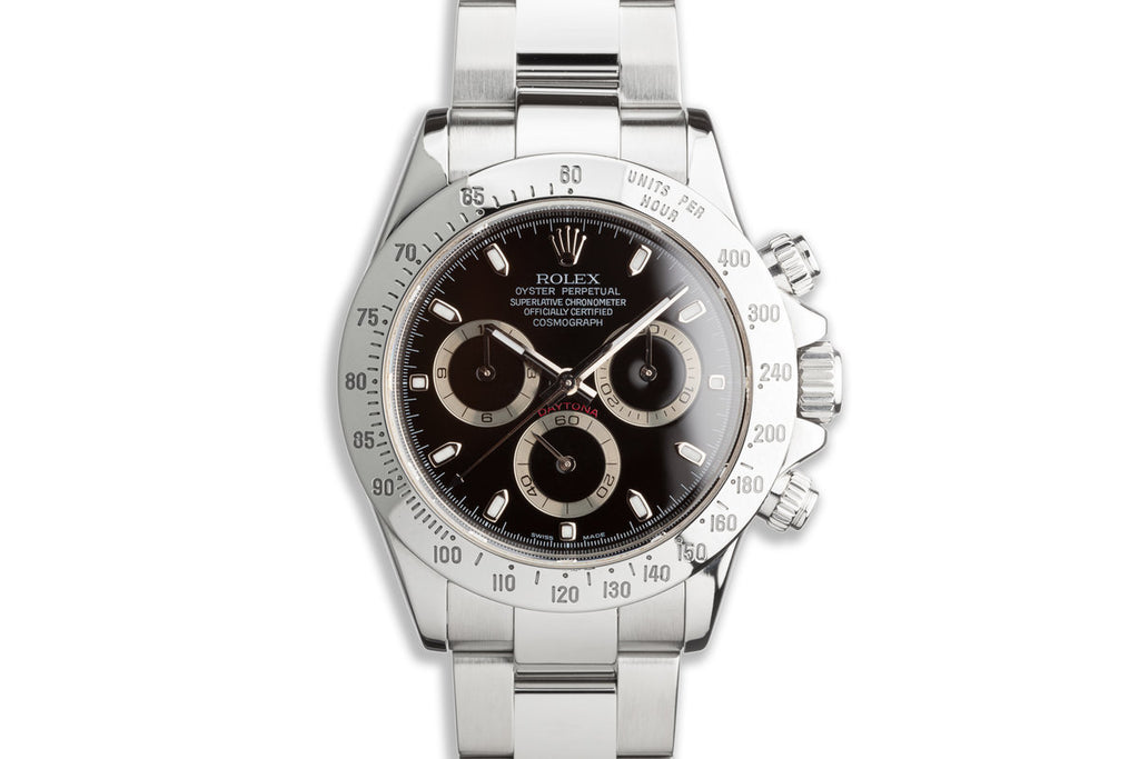 2009 Rolex Daytona 116520 Black Dial with Box and Card
