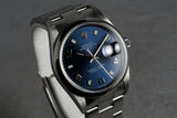 2002 Rolex Blue Arabic Dial Date 15200 With Box & Papers