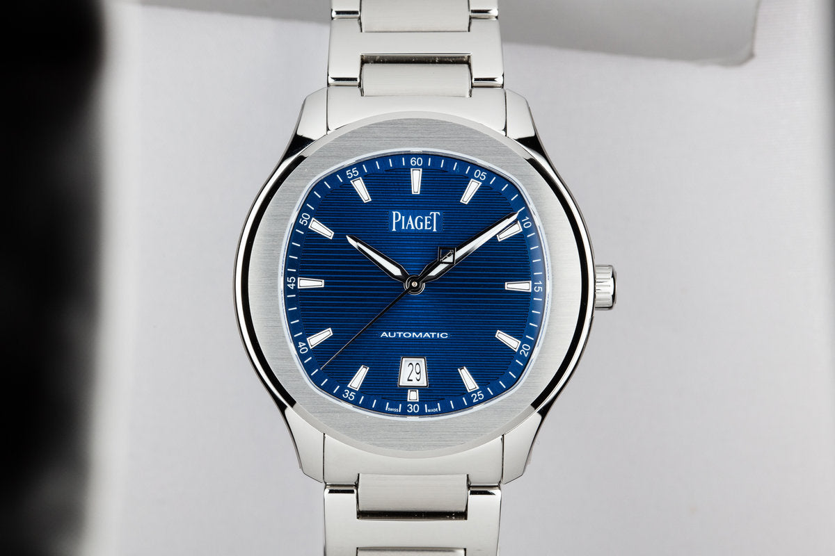 HQ Milton 2018 Mint Piaget Polo S G0A41002 Blue Dial with Box