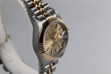 1991 Rolex Ladies Two Tone DateJust 69173 with Box and Papers