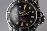 1972 Rolex Double Red Sea-Dweller 1665 MK IV Dial with Box and Papers