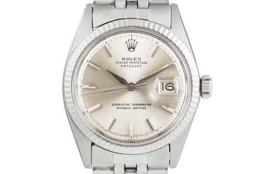 1964 Rolex Datejust 1601 with None Lume Dial and None Lume Sword Hands