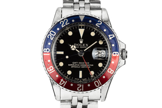 1966 Rolex GMT-Master 1675 Gilt Dial