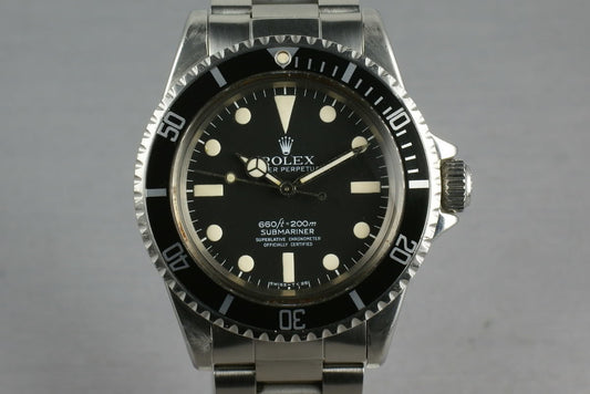 Rolex Submariner  5512 Mark 1 Maxi 4 line