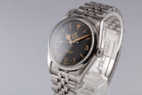 1958 Vintage Rolex Explorer 6610 Gilt Dial with Box and Papers with Ownership Provenance