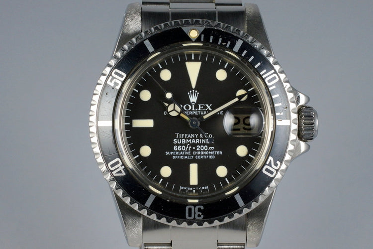 Rolex 1680 tiffany sales