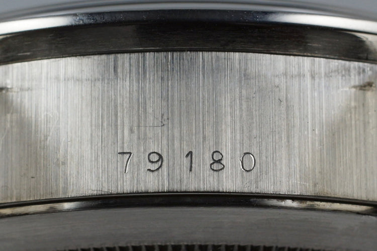 1993 Tudor Chronograph Big Block 79180 Black Dial