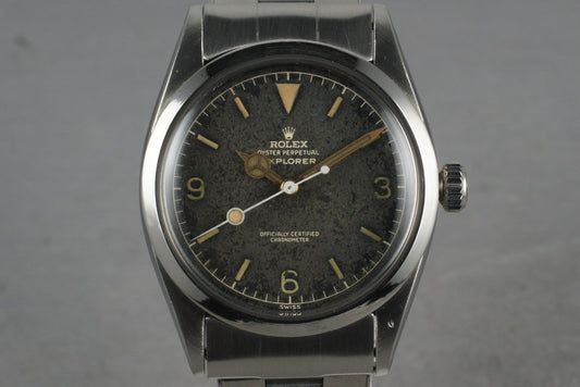 1958 Rolex Explorer 1 6610 with Gilt Dial