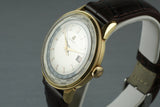 1951 Breitling Gold Capped Unitime 1-206 with Tourneau Double Name Dial