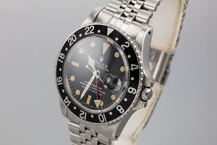 1971 Rolex GMT-Master 1675 Black Insert