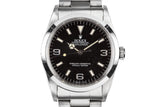 1995 Rolex Explorer 14270 with "Falling Leaf" Dial