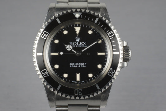 1989 Rolex Submariner 5513