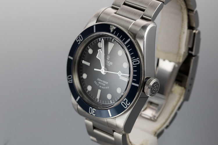 2015 Tudor Heritage Black Black Bay 79220B with Box and Papers