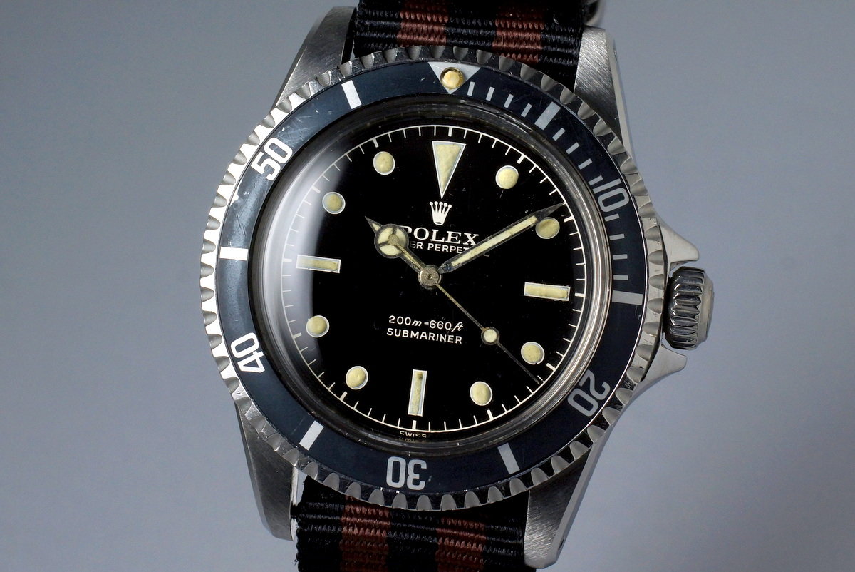 HQ Milton - 1961 Rolex Submariner 5512 PCG 2 Line “Tulip Crown