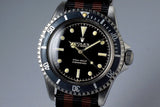 1961 Rolex Submariner 5512 PCG 2 Line “Tulip Crown” Gilt Chapter Ring Dial