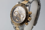 1993 Rolex Two Tone Daytona 16523 with Silver Dial