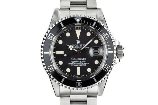 1979 Rolex Submariner 1680 with Box and Papers