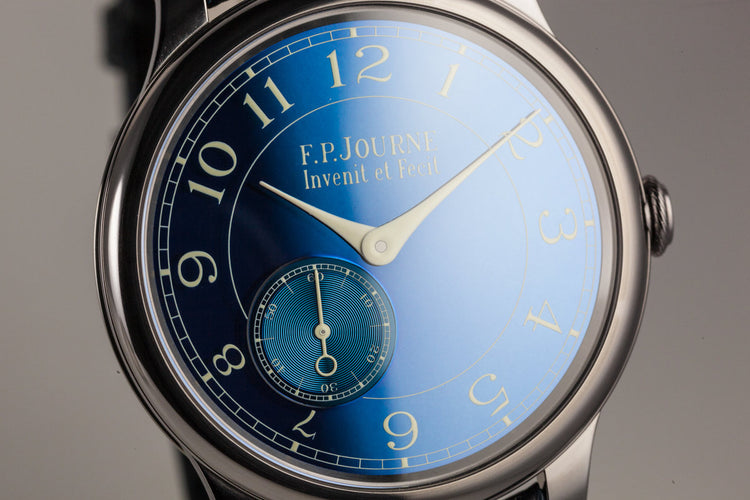 2014 F.P. Journe Chronometer Bleu with Box and Papers