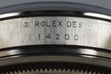 2007 Rolex Air King 114200 Blue Arabic Dial