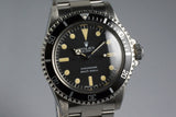 1981 Rolex Submariner 5513 Mark II Maxi Dial