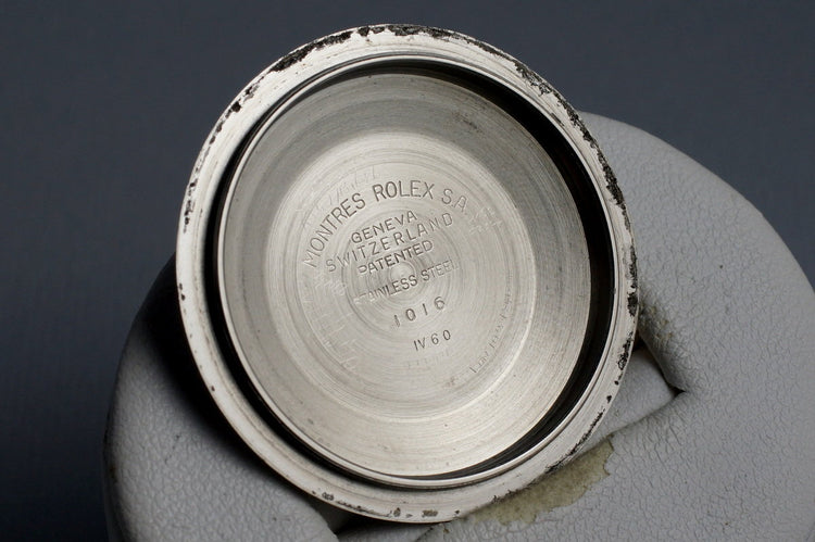 1960 Rolex Explorer 1 1016 Glossy Gilt Dial