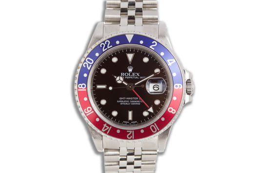 1997 Rolex GMT Master II Pepsi 16710 with Jubilee Bracelet