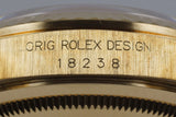 1995 Rolex YG Day-Date 18238 Champagne Dial