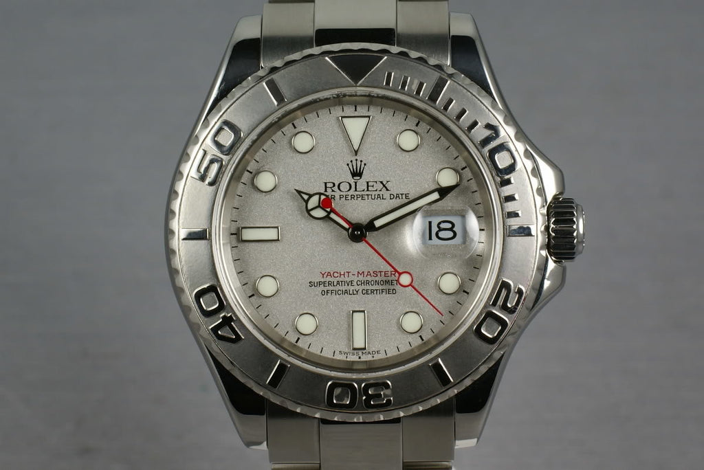 Rolex Platinum and Stainless Steel Yacht-Master Ref: 16622