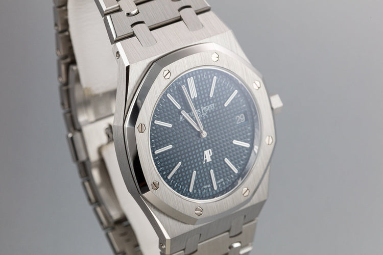 Audemars Piguet Royal Oak "Jumbo" Extra-Thin 15202ST.OO.1240ST.01 with Box and Papers