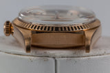 1972 Rolex Rose Gold Day Date 1803 Factory Diamond Silver Dial