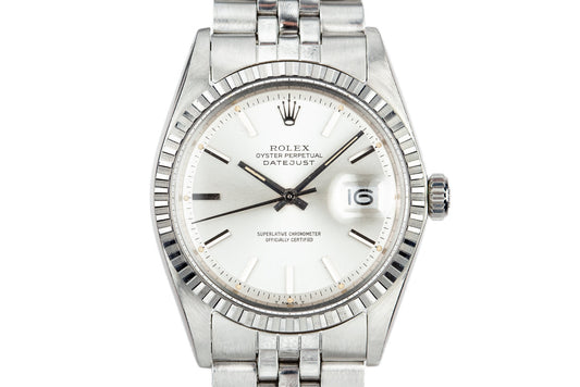 1972 Rolex DateJust 1603 Silver Dial