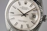 1975 Rolex DateJust 1601 Silver Dial