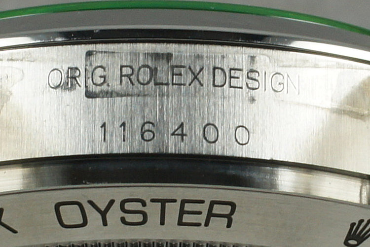 2009 Rolex Milgauss Green 116400GV