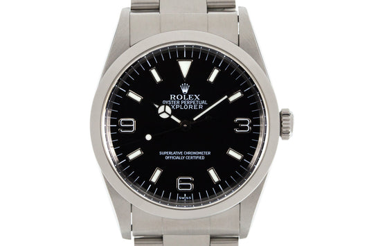 1999 Rolex Explorer 14270  SWISS only dial