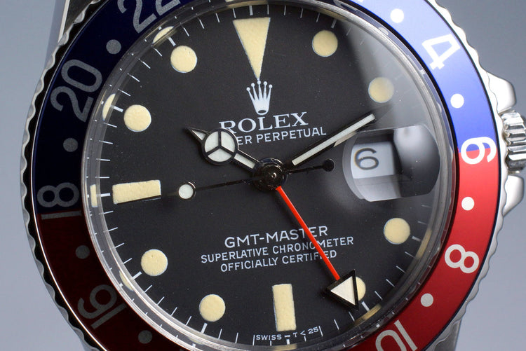 1981 Rolex GMT 16750 Matte Dial