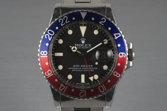1978 Rolex GMT 1675