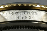 Rolex GMT Two Tone 16753 Root Beer