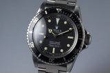 1967 Rolex Submariner 5512 4 Line Dial