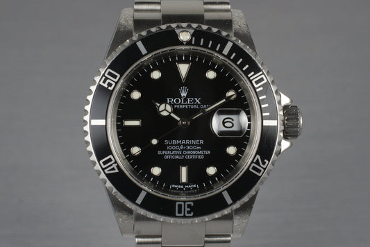 2006 Rolex Submariner 16610