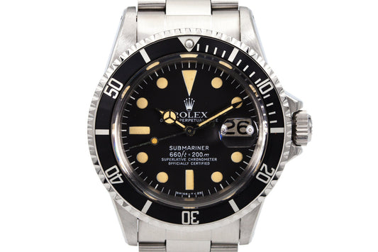 1972 Rolex Submariner 1680 with Mark 1 Matte Dial
