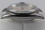 1971 Rolex Datejust 1601 Silver Non-Lume Dial with Box and Papers