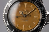 1960 Rolex Submariner 5512 Pointed Crown Guard Case with Tropical Gilt Chapter Ring Dial