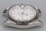 2003 Rolex Explorer II 16570 T White Dial with Box and Papers