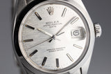 1970 Rolex Date 1500 with Silver Mosaic Dial